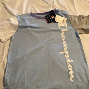 Boys large champion T-shirt